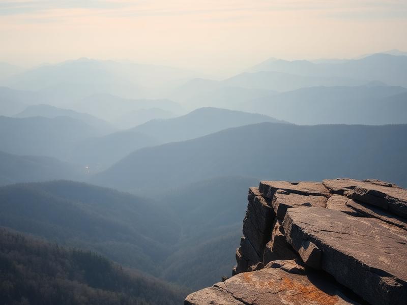 McAfee Knob trail view